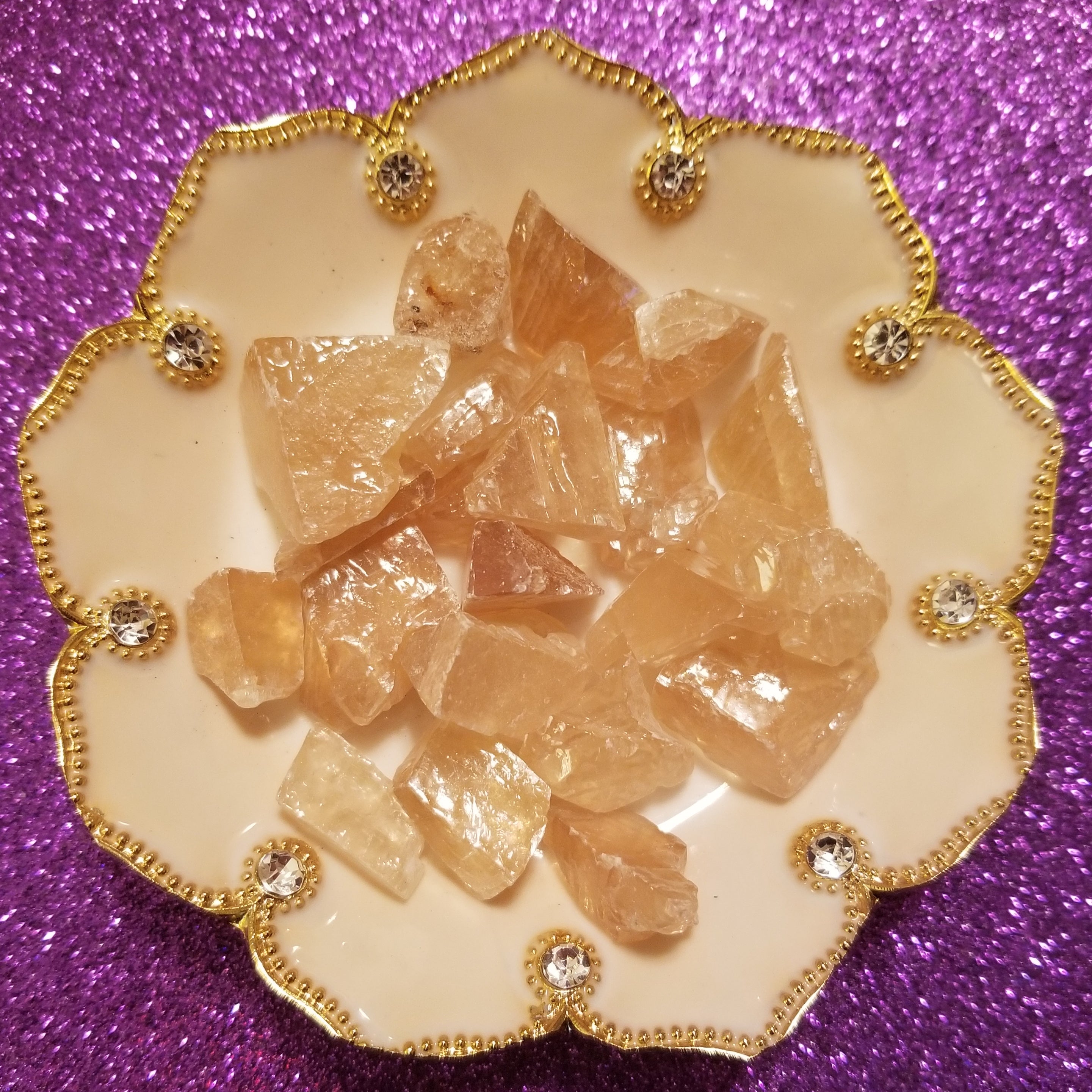 Honey Calcite (sm)