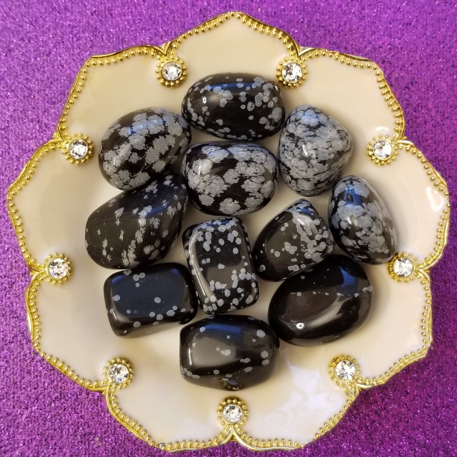 Snowflake Obsidian