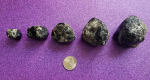 Black Tourmaline (Naturally Shaped Towers)