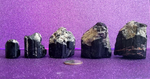 Black Tourmaline (Naturally Shaped Towers)